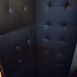 3-IN-1 BLACK CONVERTIBLE SOFA BED