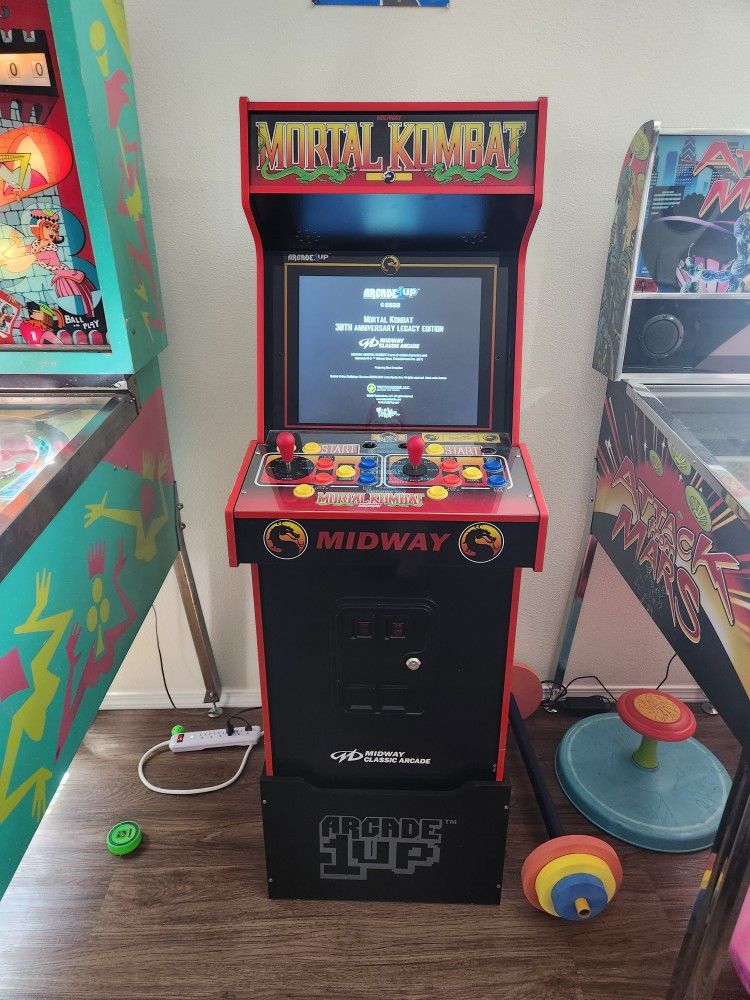 Arcade 1up Mortal Kombat 30th Anniversary Legacy Edition With Riser