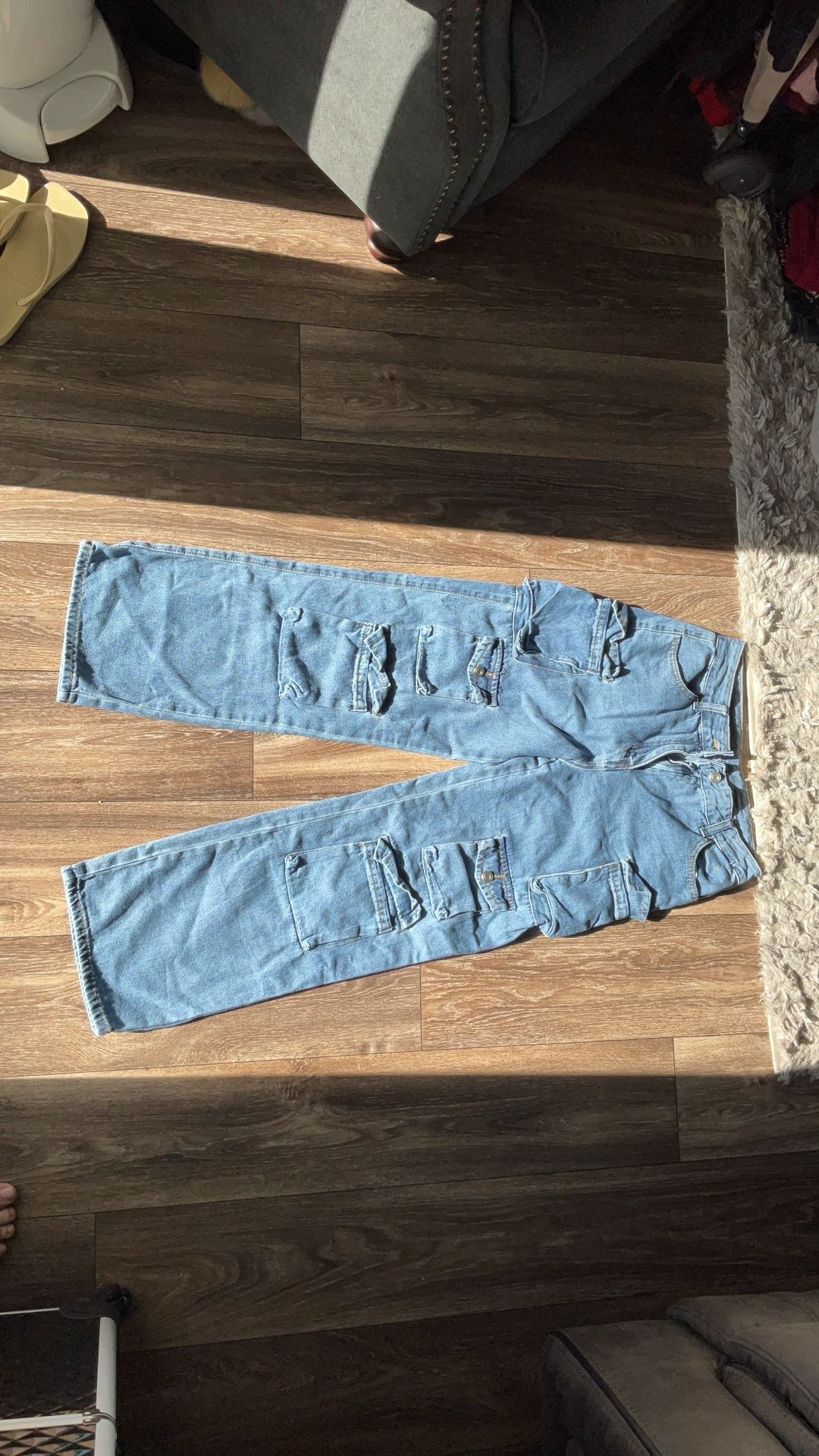shein cargo jeans