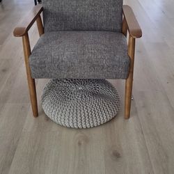Chair And Foot Plush