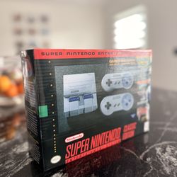 Nintendo Super Entertainment System SNES Classic Edition