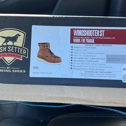 Steel Toe Boots Red Wing Size 14