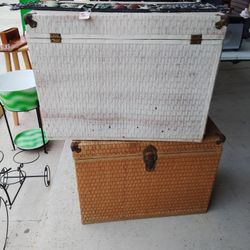 Vintage Wooden Chest 