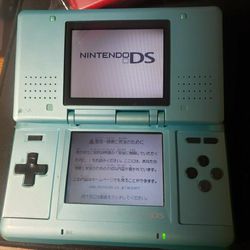 Nintendo Light Blue DS Original/fat/phat (Japanese) for Sale in