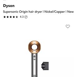 Dyson Hair Blow Dryer 