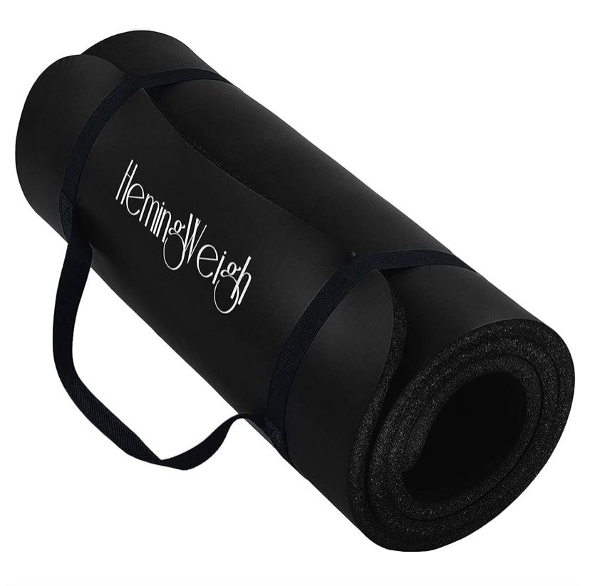 HemigWeigh Non Slip 1” Extra Thick Yoga Mat