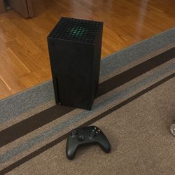 Xbox Series X With Controller
