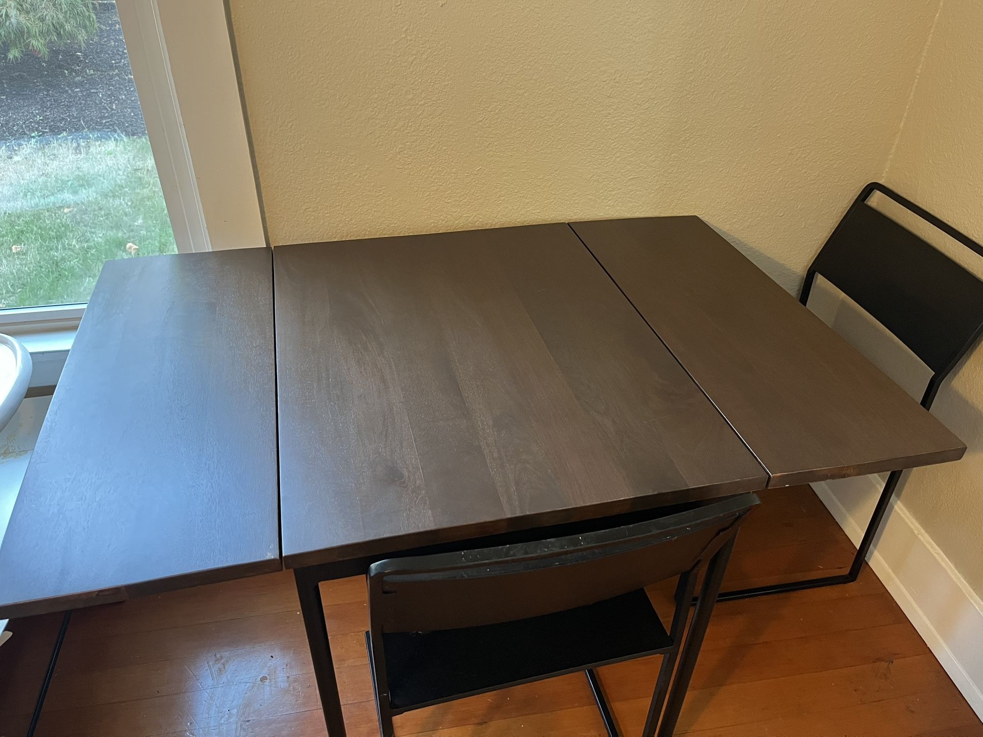 West Elm Drop Leaf Extendable Dining/Prep Table 