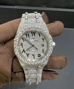 Audemars Piguet Baguette Diamond Watch – Iced Out Men’s Luxury Watch