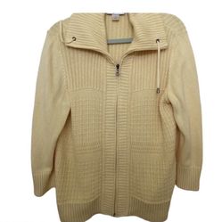C&B Knitted Yellow Sweater Size L