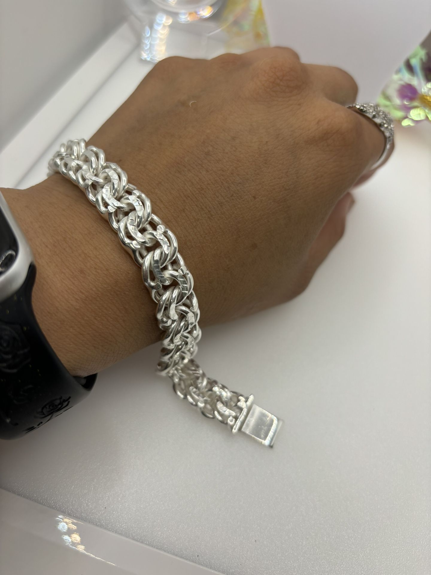 Sterling Silver Chino Link Bracelet 