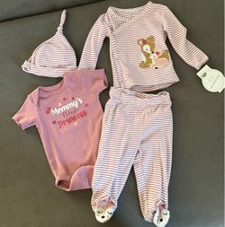 Baby girl, koala outfit
