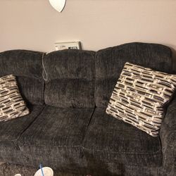  Couch & Loveseat Set – Great Shape!