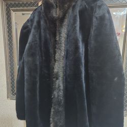 Faux Fur Coat 