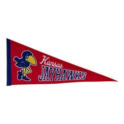 Kansas Jayhawks NCAA Winning Streak Embroidered Wool Pennant