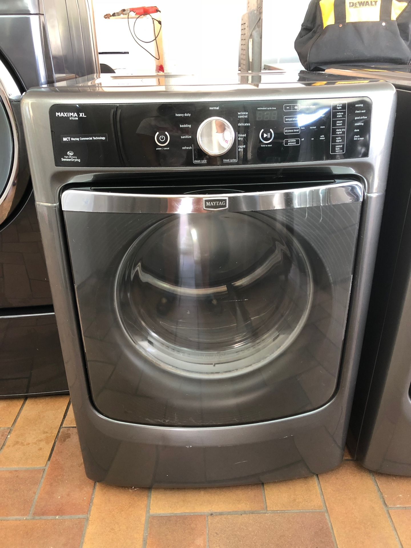 MAYTAG SET OF WASHER AND DRYER LIKE NEW PERFECT CONDITIONS WITH WARRANTY. SUPER CAPACITY. JUEGO DE LAVADORA Y SECADORA MAYTAG COME NUEVA CON GARANTÍA
