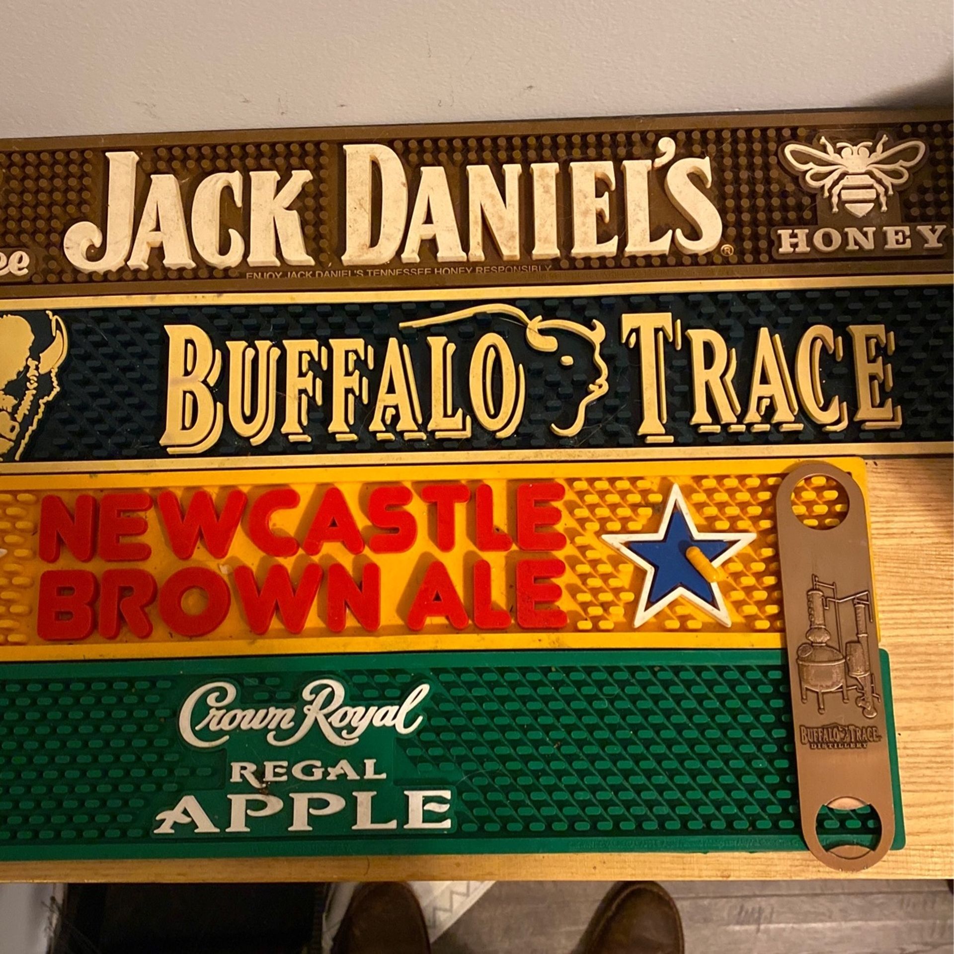 Bar Mats/ Rare Copper Buffalo Trace Bar Tool