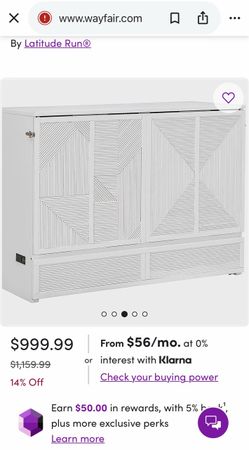 Queen sized Fold out Murphy bed