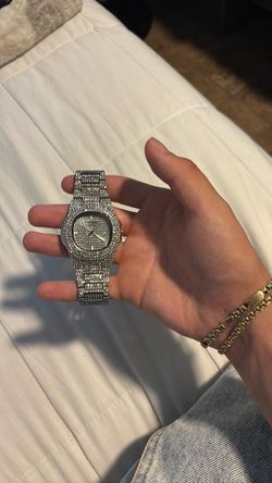 Iced out watch