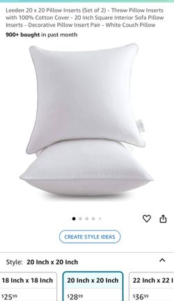 NEW Toss Pillow Inserts $5