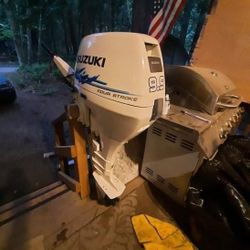 9.9 Suzuki Outboard Long Shaft 