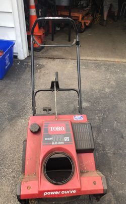Snow blower needs some work