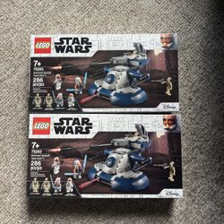 2 Lego Star Wars 75283 clone wars armored assume tanks 
