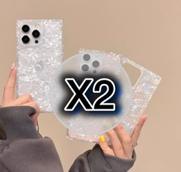 X2 For iPhone 13 Pro Max Phone Cover Square Opal Case