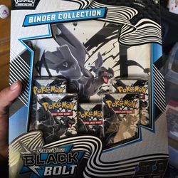 Pokemon Black Bolt Binder Collection 