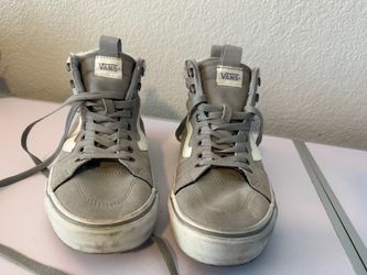 Vans High-Top Suede Sneakers