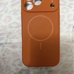 Iphone 17 Pro Max Orange Case 