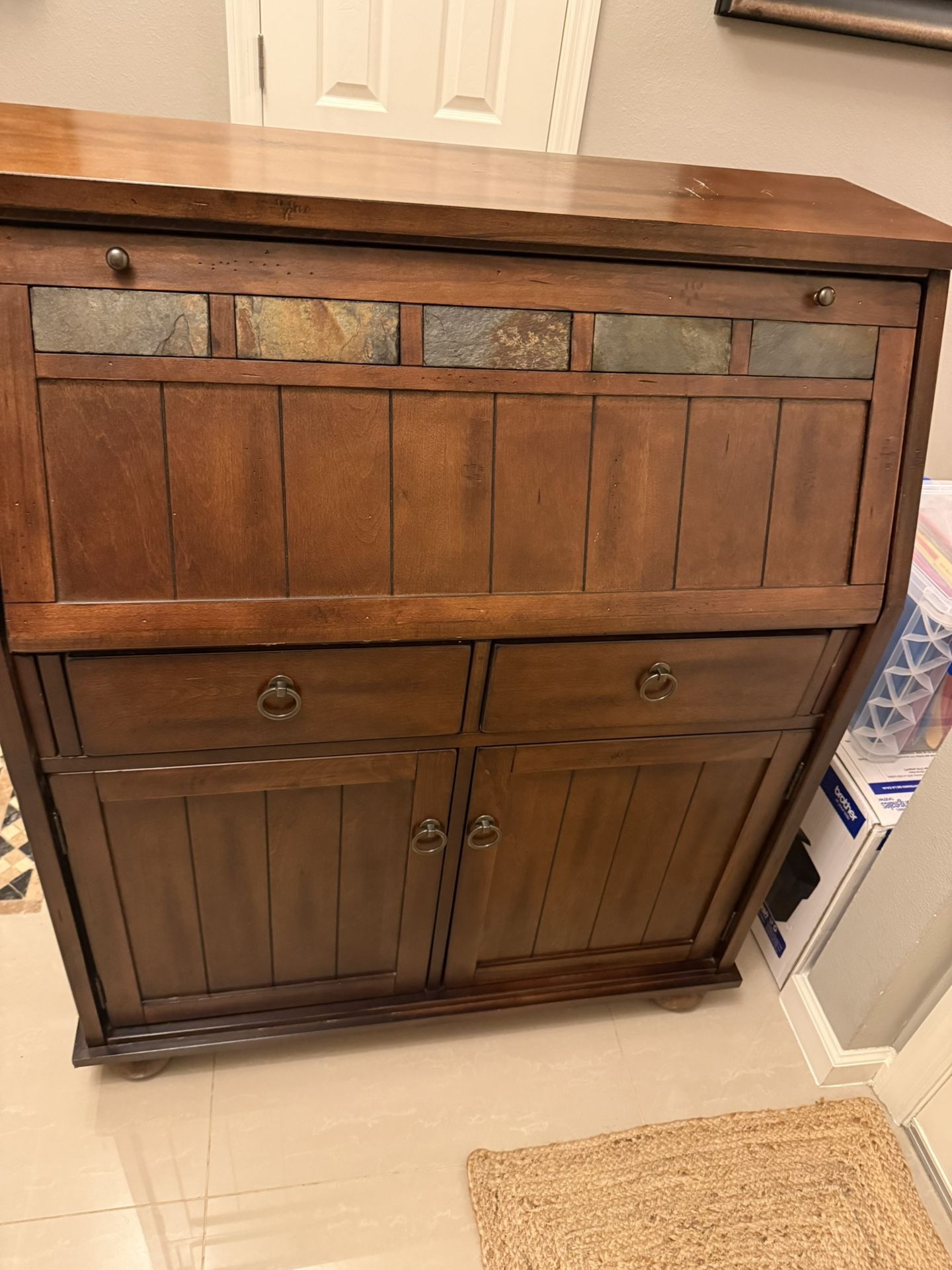 SecretaryReal Wood Desk