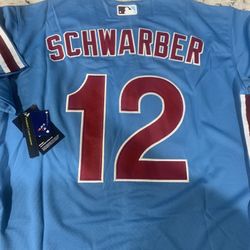 Phillies Schwarber Jersey 