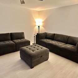 Sofa Modular Sectional 6-piece