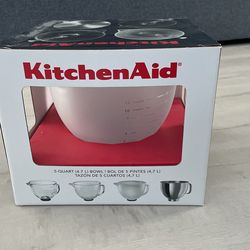 Kitchenaid 5 Quart Glass Bowl