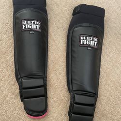 Built to fight, shinguards