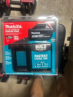 Makita 18v 5.0 battery w charger