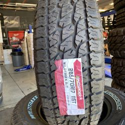 New 265/70r17 All Terrain