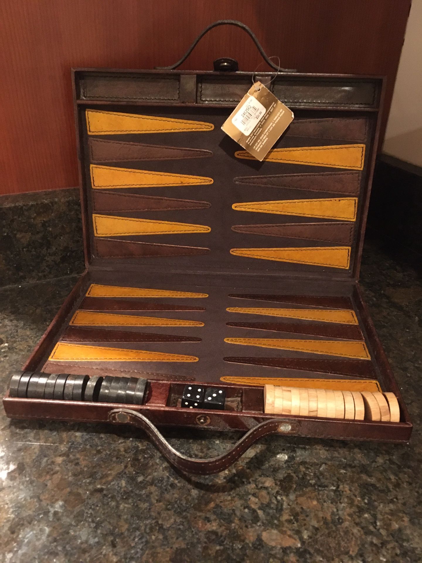 Travel Backgammon Game