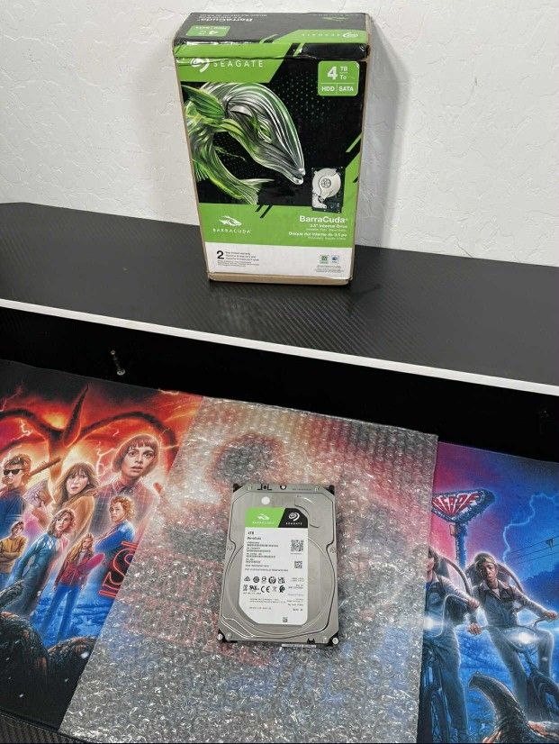 New Seagate BarraCuda 4TB Internal Hard Drive HDD – 3.5 Inch Sata 6 Gb/s 5400 RPM 256MB Cache For Computer Desktop PC – Frustration Free Packaging ST4