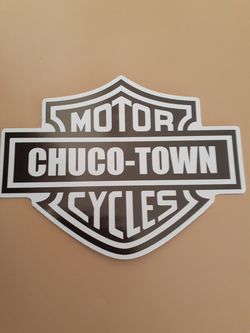 Harley Chuco Town stickers