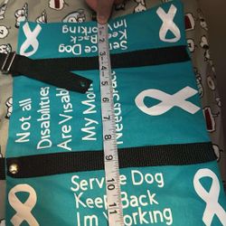 Dog Service Dog Vest 