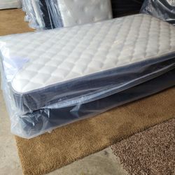 New Twin Mattress And Boxspring Set 