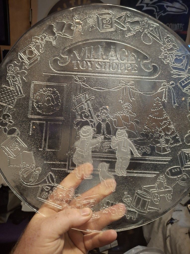 Crystal Buffet Plate
