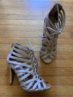 Lauren Conrad Nude Pink Heels