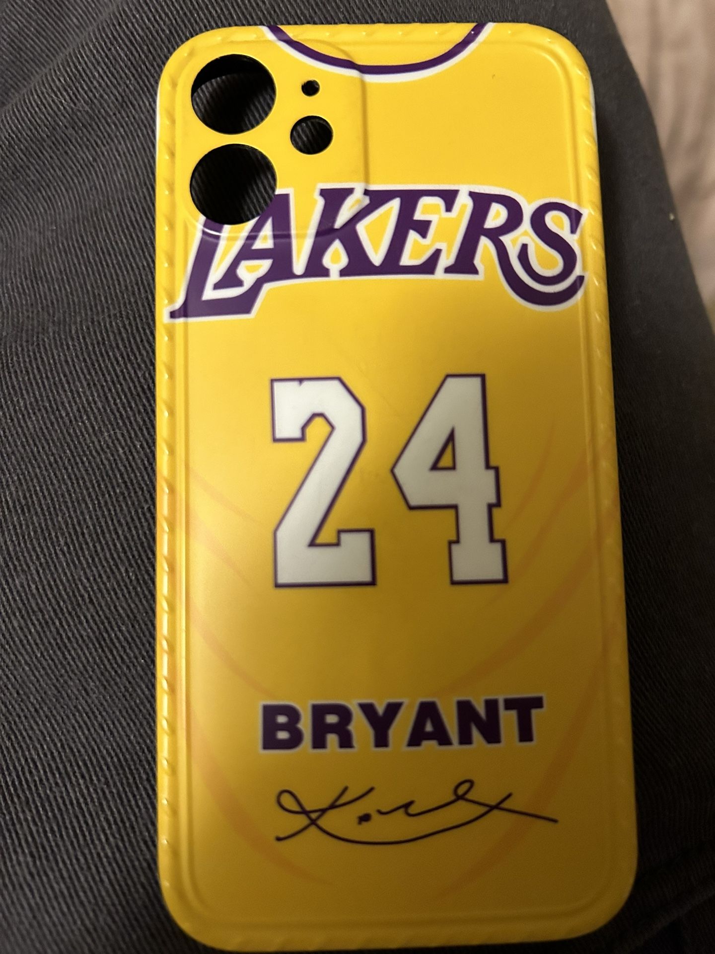 Iphone 12 Mini Kobe Lakers Case