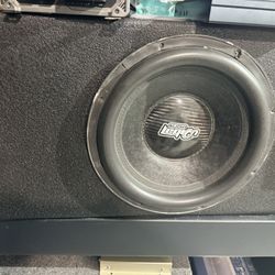 Audio Legion 12” Sub In Ported Box 