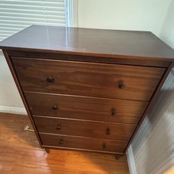 4-Drawer Wood Dresser