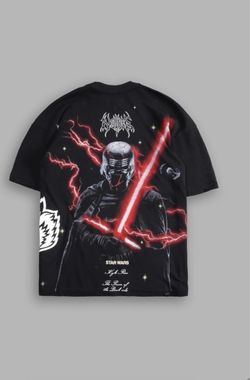 Brand-new Darc Sport x Star Wars Kylo Ren “Side by Side” Premium Oversized Tee Large