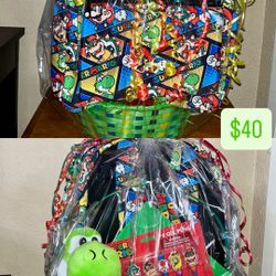 Super Mario Easter Basket